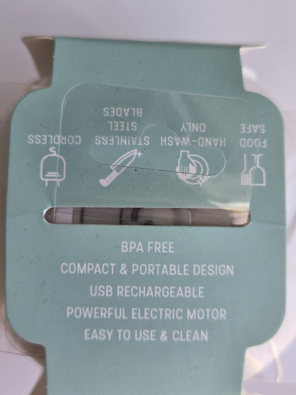Gourmet Kitchen Electric Mini Food Processor - Cordless & Rechargeable! - Picture 5 of 5
